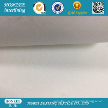 100% Polyester-Kleidung Interlining Stretch Circular Interlining